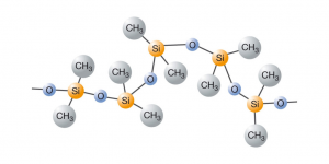 Silicone oil structure
