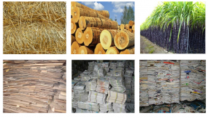 Raw materials for paper production