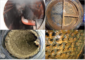Sludge in the heat transfer system